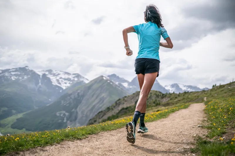 Scarpa Womens Golden Gate ATR Running Shoes - Aruba Blue-Black-8
